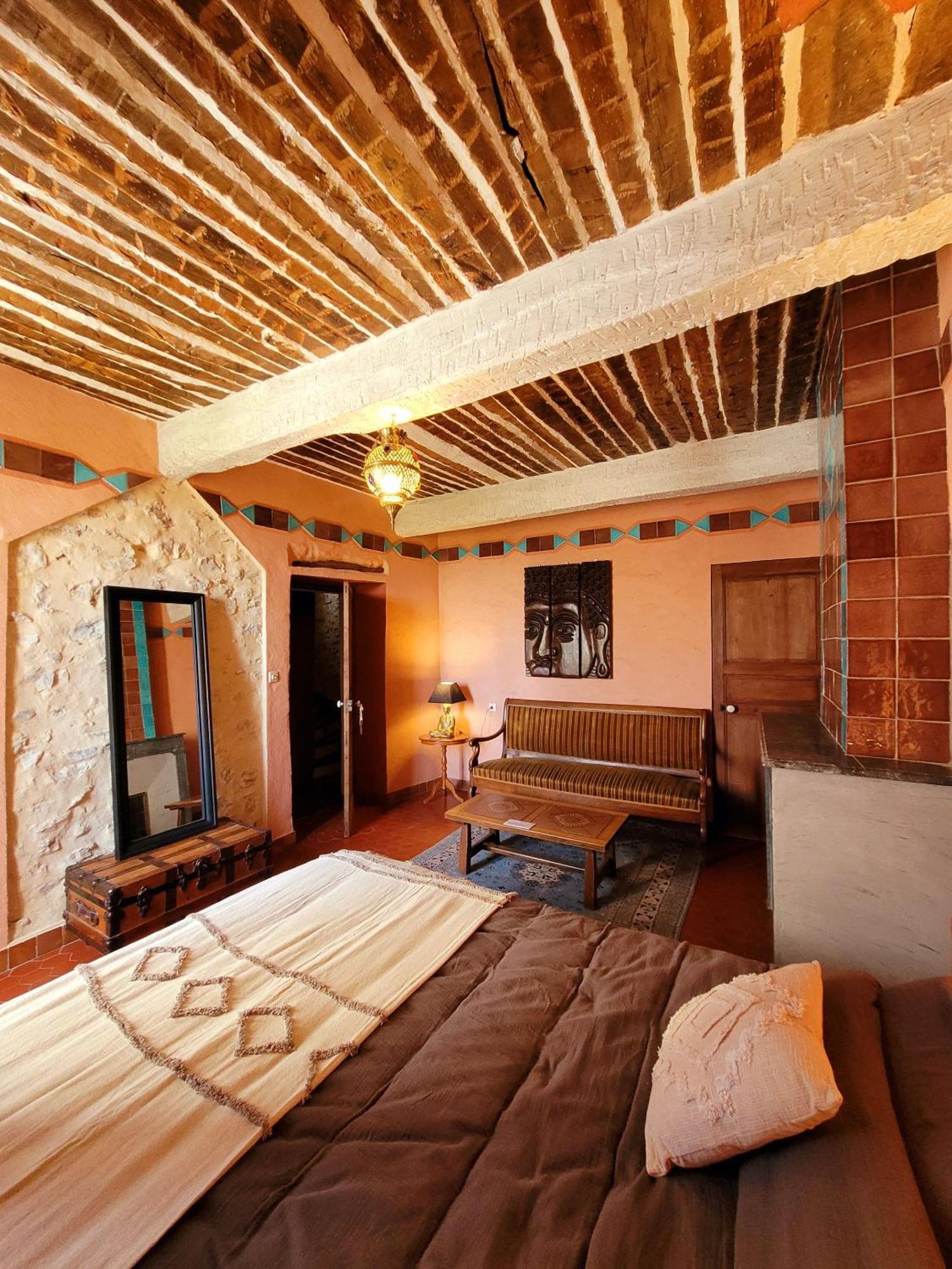 Hotel Au Puits De La Fontaine Tavernes Zimmer foto